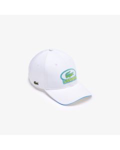 Badge and Embroidery Detail Baseball Cap