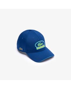 Badge and Embroidery Detail Baseball Cap
