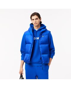 Water-Repellent Short Puffed Vest