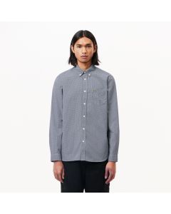 Regular Fit Gingham Weave Poplin Shirt