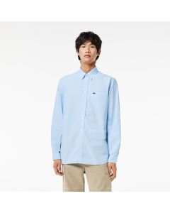 Regular Fit Gingham Weave Poplin Shirt