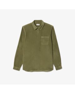 Regular Fit Velour Shirt