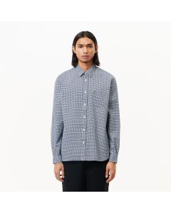 Regular Fit Pocket Front Checked Shirt