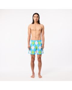 Mid Length Quick-Dry Swim Trunks