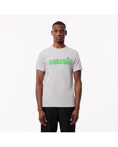 เสื้อยืดลาคอสท์ SPORT ประดับโลโก้เเบรนด์ ผ้าเจอร์ซี่ย์ Ultra Dry