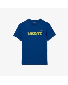 เสื้อยืดลาคอสท์ SPORT ประดับโลโก้เเบรนด์ ผ้าเจอร์ซี่ย์ Ultra Dry