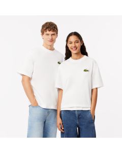 เสื้อยืดลาคอสท์ ทรงหลวม ผ้าคอตตอนเจอร์ซี่ย์