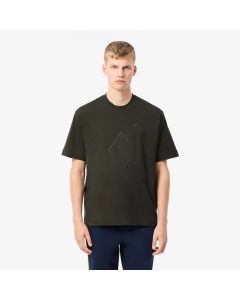 เสื้อยืดลาคอสท์ ทรงหลวม ผ้าเจอร์ซี่ย์