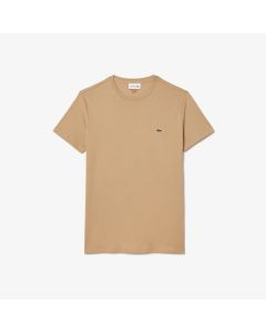 เสื้อยืดลาคอสท์ ทรงพอดีตัว ผ้า Pima Cotton เจอร์ซี่ย์