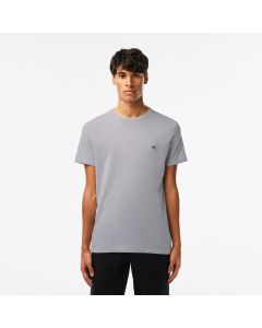 เสื้อยืดลาคอสท์ ทรงพอดีตัว ผ้า Pima Cotton เจอร์ซี่ย์