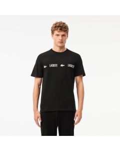 เสื้อนอนลาคอสท์ ประดับโลโก้เเบรนด์ ผ้าเจอร์ซี่ย์