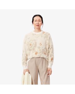 Floral Jacquard Intarsia Sweater