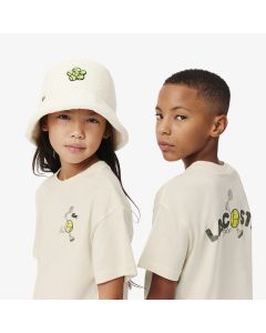 Tennis Ball Print Cotton T-Shirt