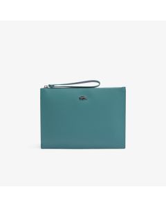 Anna Coated Piqué Canvas Pouch