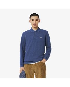 Classic Fit Long Sleeved L.12.12 Polo Shirt