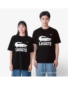 เสื้อยืดพิมพ์ลายโลโก้ Lacoste x ONE PIECE