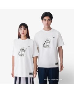 เสื้อยืดลายกราฟิก Lacoste x ONE PIECE