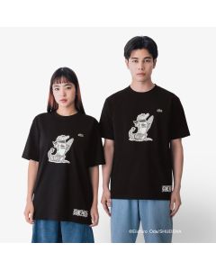 เสื้อยืดลายกราฟิก Lacoste x ONE PIECE