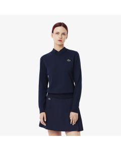 Cotton Pima Technical Knit Golf Sweater