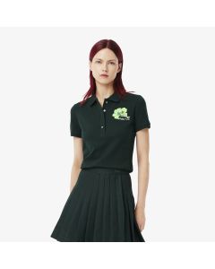Slim Fit L.12.D Stretch Mini Piqué Polo Shirt