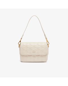Maheki Embossed Leather Shoulder Bag