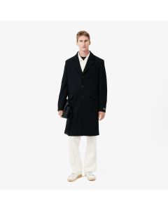 Long Wool Chesterfield Coat