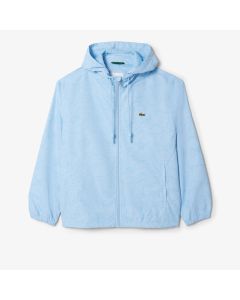 Flower Motif Windbreaker