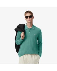 Classic Fit Long Sleeved L.12.12 Polo Shirt