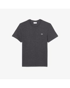 เสื้อยืดลาคอสท์ ทรงพอดีตัว ผ้าเจอร์ซี่ย์เนื้อหนา