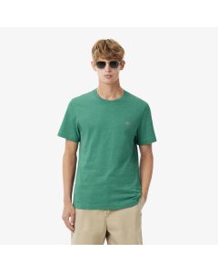 เสื้อยืดลาคอสท์ ทรงพอดีตัว ผ้าเจอร์ซี่ย์เนื้อหนา