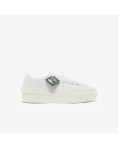 รองเท้าผ้าใบผู้หญิงลาคอสท์ รุ่น Aura Club วัสดุหนัง