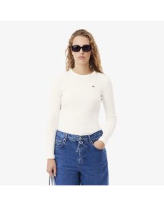 เสื้อยืดลาคอสท์ ผ้าคอตตอนริบ ทรงเข้ารูป