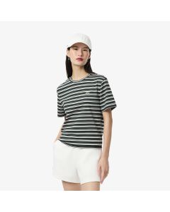 เสื้อยืดลาคอสท์ ผ้าเจอร์ซีย์ ลายริ้ว