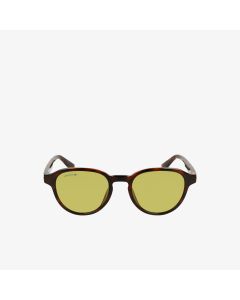 Unisex UV 100% Oval Plastic Sunglasses