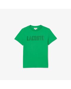 เสื้อยืดเด็กลาคอสท์ พิมพ์ลาย ผ้าคอตตอน