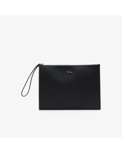 Anna Coated Piqué Canvas Pouch