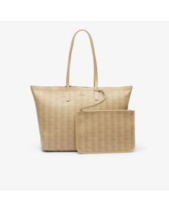 Zely Grained Tote With Pouch