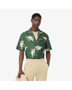 Relaxed Fit René Lacoste Print Shirt