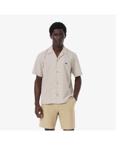 เสื้อเชิ้ตลาคอสท์ Golf ป้องกันรังสี UV ขนาพอดีตัว