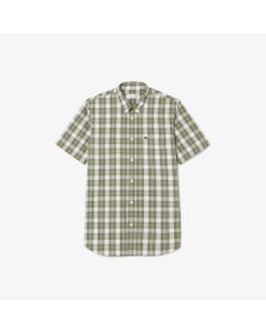 เสื้อเชิ้ตเเขนสั้นลาคอสท์ ทรงพอดีตัว