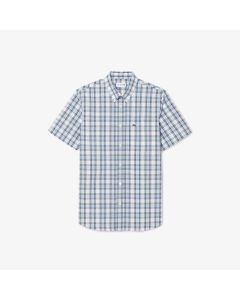 เสื้อเชิ้ตเเขนสั้นลาคอสท์ ทรงพอดีตัว