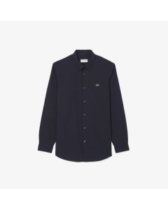 Slim Fit Stretch Poplin Shirt
