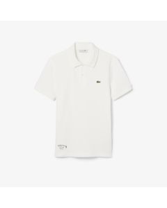 เสื้อโปโลลาคอสท์ ผ้านิต ทรงพอดีตัว