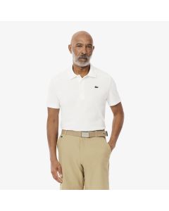 เสื้อโปโลลาคอสท์ Golf ป้องกันรังสี UV ผ้าเปอติปิเก้