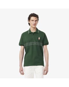 เสื้อโปโลลาคอสท์ L.12.12 ปักป้าย ทรงคลาสสิค