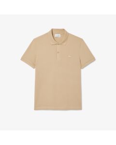 เสื้อโปโลลาคอสท์ ทรงพอดีตัว ผ้าเปอติปิเก้