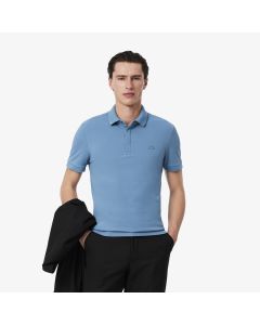 เสื้อโปโลลาคอสท์ Smart Paris ผ้าปิเก้ยืด ทรงพอดีตัว