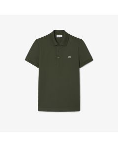 เสื้อโปโลลาคอสท์ ผ้ามินิปิเก้ยืด ทรงเข้ารูป