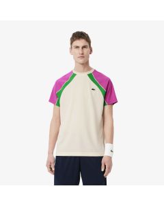เสื้อยืดลาคอสท์ Tennis สีคัลเลอร์บล๊อก ผ้า Ultra Dry