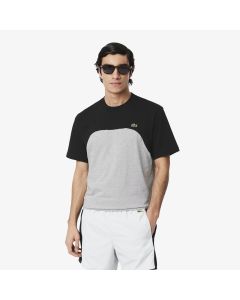 เสื้อยืดลาคอสท์ สีคัลเลอบล๊อก ผ้าคอตตอนเจอร์ซี่ย์
